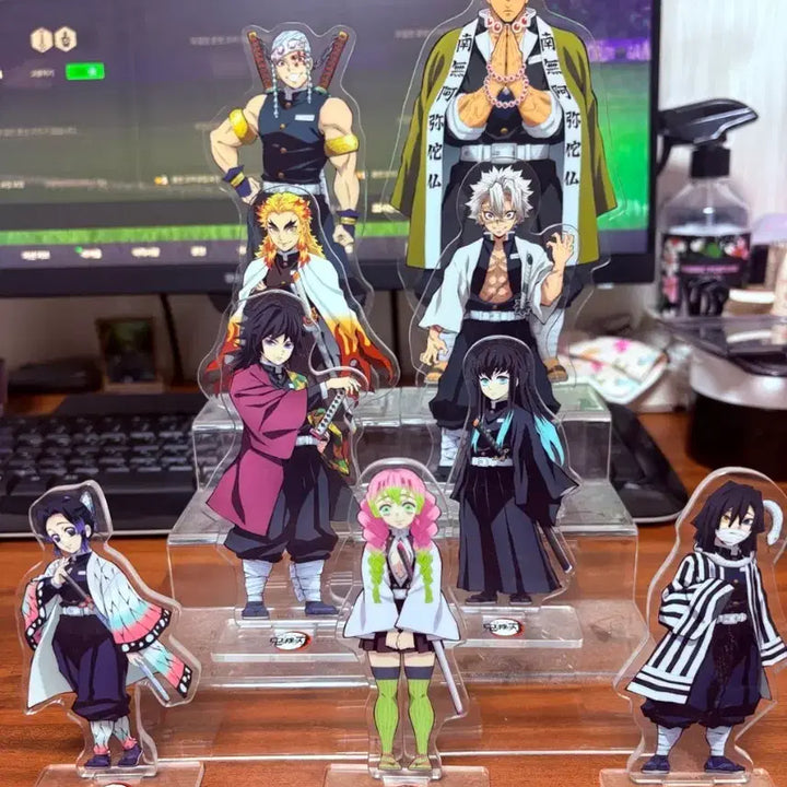 [BUNJANG] Demon Slayer Acrylic Stand Collection (9 Types) / 귀멸의 칼날 아크릴 스탠드 9종