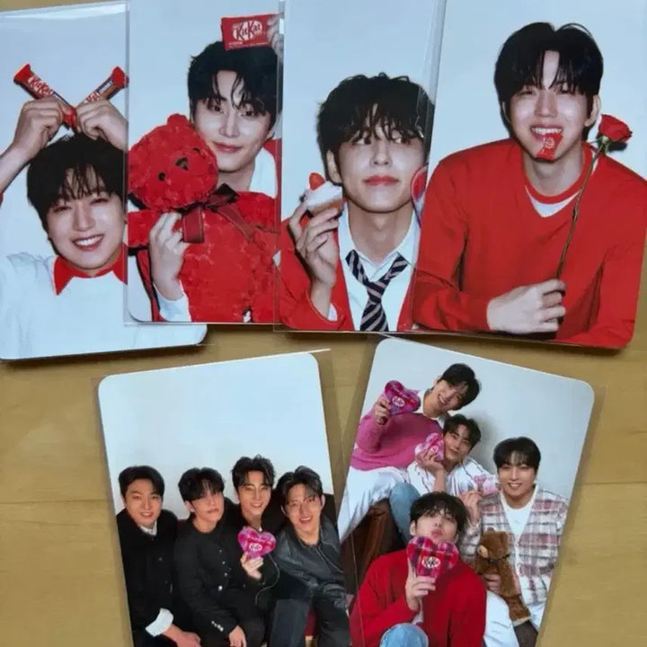 [BUNJANG] Day6 Limited Edition KitKat Photocard Bundle Set / (택포) 데이식스 포카 킷캣 한정판 포토카드 일괄