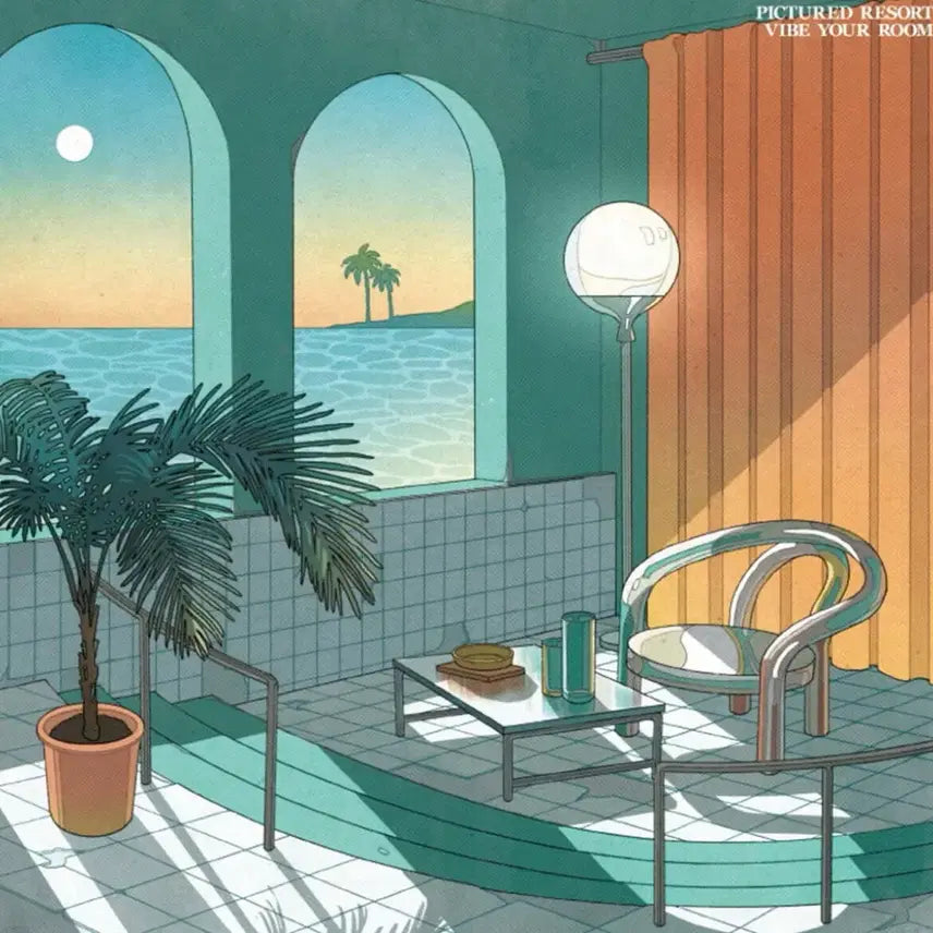 [BUNJANG] Pictured Resort Vibe Your Room Turquoise Vinyl LP / [LP] Pictured Resort (픽쳐드 리조트) - Vibe Your Room