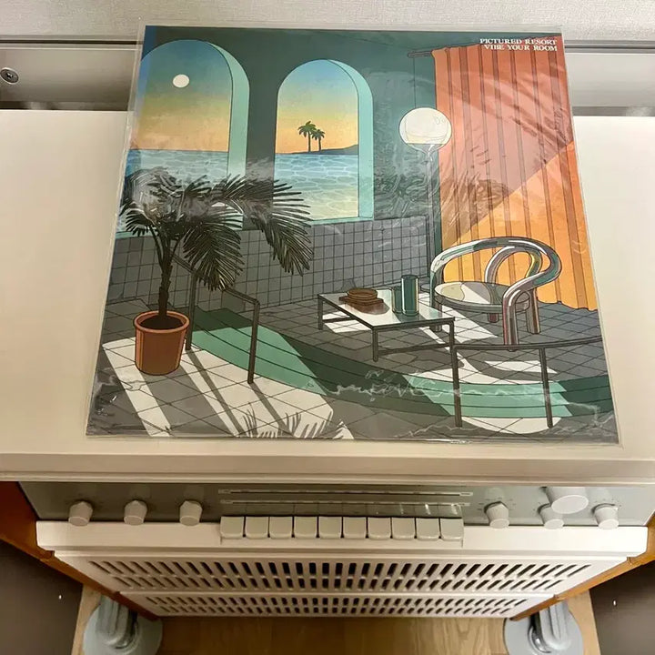 [BUNJANG] Pictured Resort Vibe Your Room Turquoise Vinyl LP / [LP] Pictured Resort (픽쳐드 리조트) - Vibe Your Room
