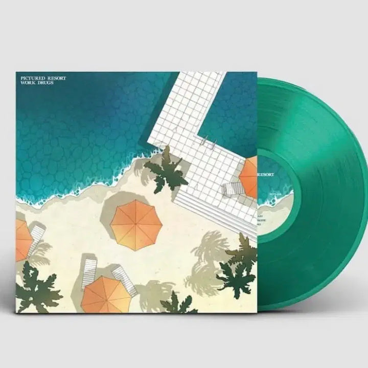 [BUNJANG] Pictured Resort Work Drugs EP Clear Green Vinyl LP / [LP] Pictured Resort (픽쳐드 리조트) - Work Drugs (EP)