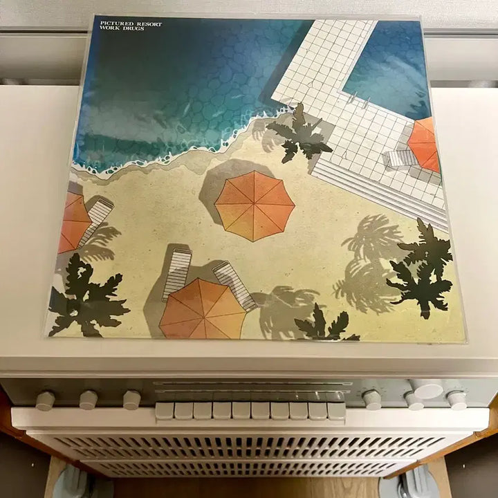 [BUNJANG] Pictured Resort Work Drugs EP Clear Green Vinyl LP / [LP] Pictured Resort (픽쳐드 리조트) - Work Drugs (EP)