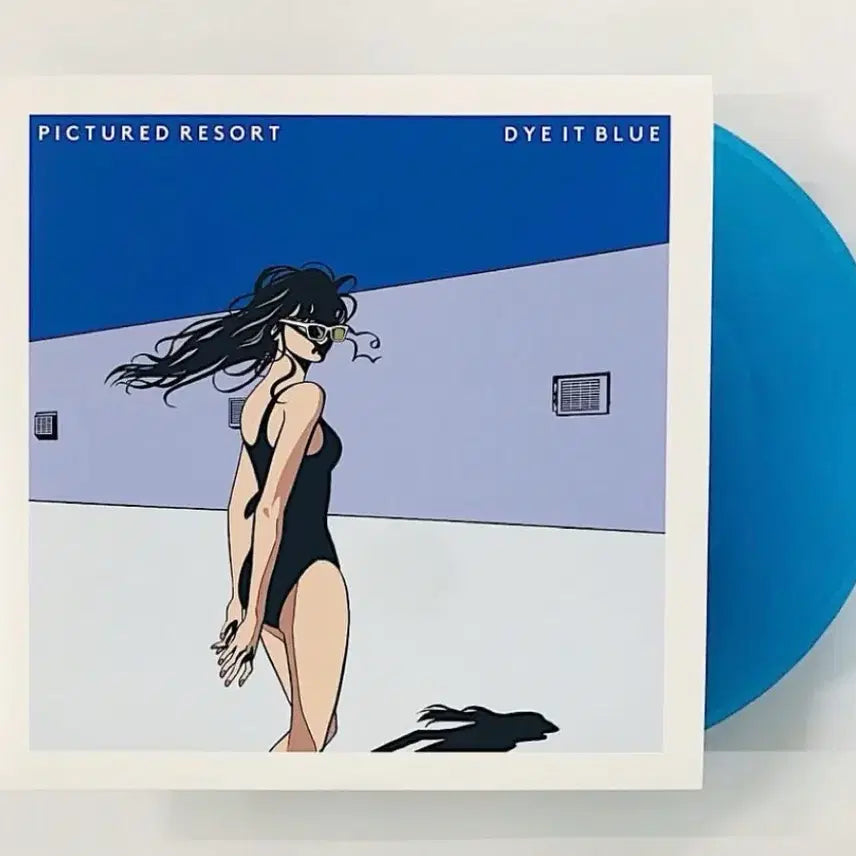 [BUNJANG] Pictured Resort Dye It Blue EP Clear Blue Vinyl LP / [LP] Pictured Resort (픽쳐드 리조트) - Dye It Blue (EP)
