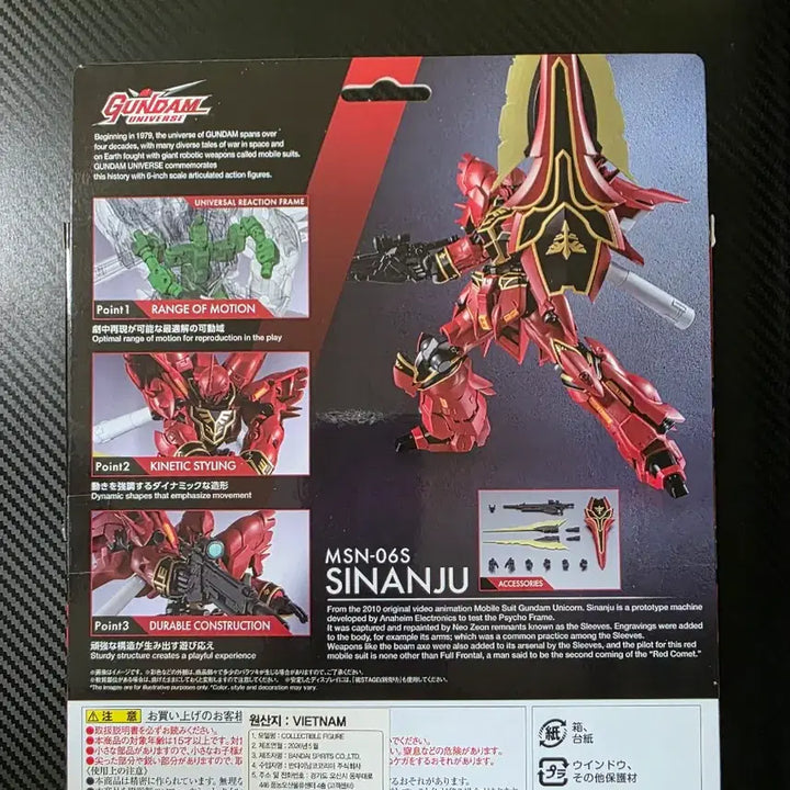 [BUNJANG] Gundam Universe Sinanju / 건담유니버스 시난주