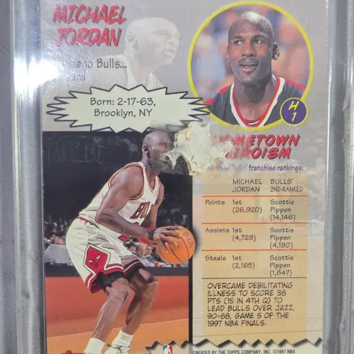 [BUNJANG] Michael Jordan 1997-98 Holo Card / 97-98 홀로 마이클 조던 카드
