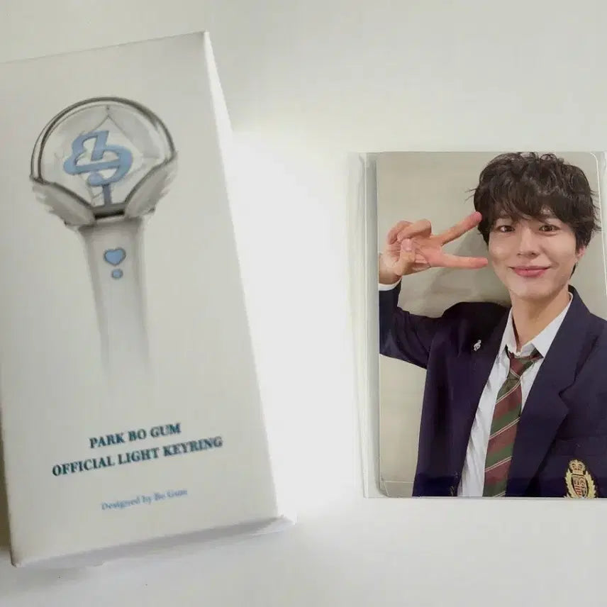 [BUNJANG] Park Bo Gum Support Rod Keyring Sealed (Photocard Included) / 박보검 응원봉 키링 미개봉(포토카드포함)