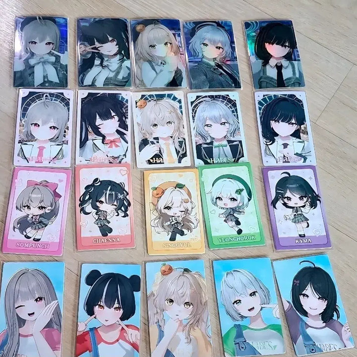 [BUNJANG] Hades Bundle Set Photocards (Film Removed) / 하데스 포토카드 일괄 판매 (필름지 제거)