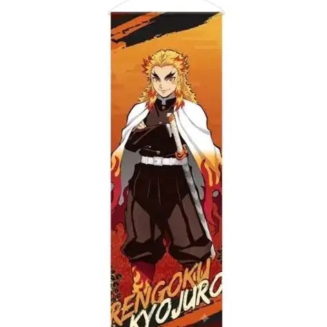 [BUNJANG] Demon Slayer Kimetsu no Yaiba Kyojuro Rengoku Tapestry (Sealed) / 귀멸의칼날 태피스트리 렌고쿠 미개봉 양도