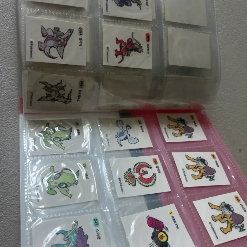 [BUNJANG] Pokémon Stickers (251 Included, Approx. 165 Varieties) / 띠부씰 251번까지 165종 세레비 칠색조 루기아 등등