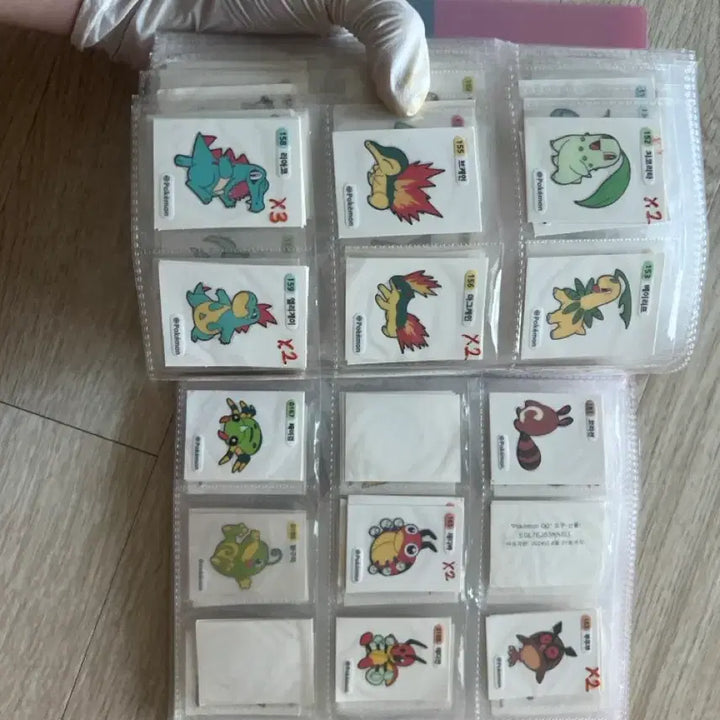 [BUNJANG] Pokémon Stickers (251 Included, Approx. 165 Varieties) / 띠부씰 251번까지 165종 세레비 칠색조 루기아 등등