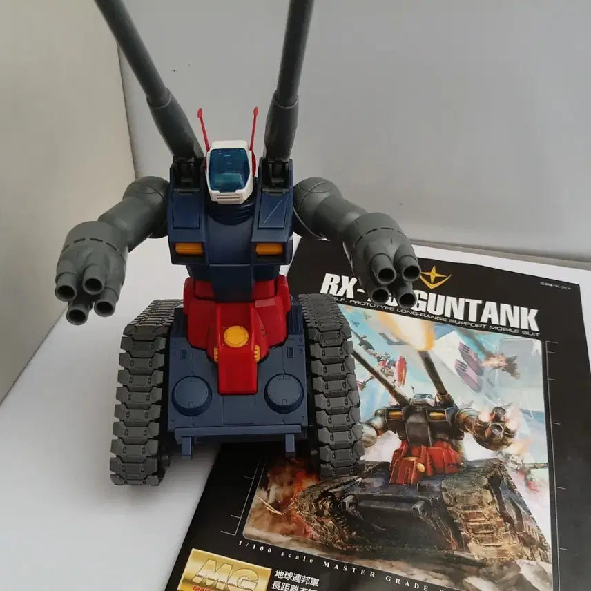 [BUNJANG] Bandai MG Guntank (Partially Painted, Pre-assembled) / 반다이 MG 건탱크 (가조립/일부먹선) BANDAI GUNTANK