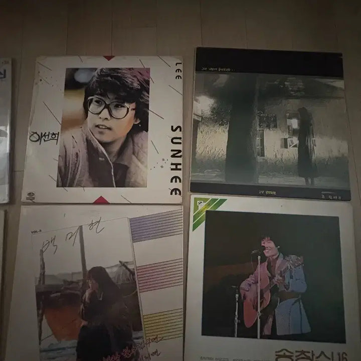 [BUNJANG] 1980-1990s Korean Pop Music LP Collection (9 Records) / 80-90년대 가요 LP  9장