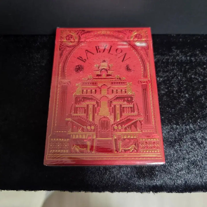 [BUNJANG] Babylon Ruby Red Playing Cards (Sealed) / 마술 플레잉 카드 바빌론 루비레드 미개봉