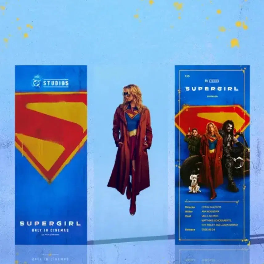 [BUNJANG] Supergirl CGV TTT Photocard / 슈퍼걸 CGV TTT