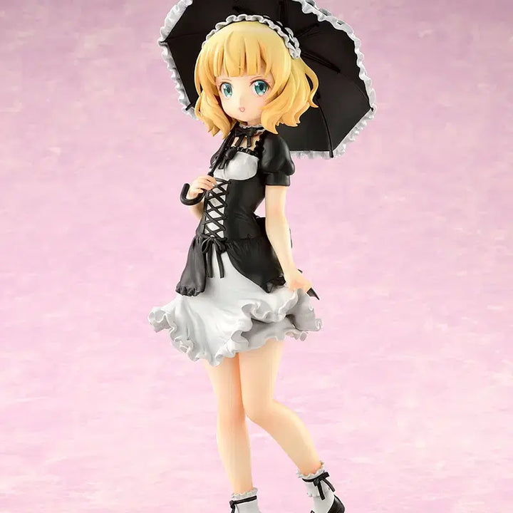 [BUNJANG] Is the Order a Rabbit? Sharo Gothic Lolita 1/7 Scale Figure / 주문은 토끼입니까? 샤로 고스로리 피규어 고전 미소녀 피규어