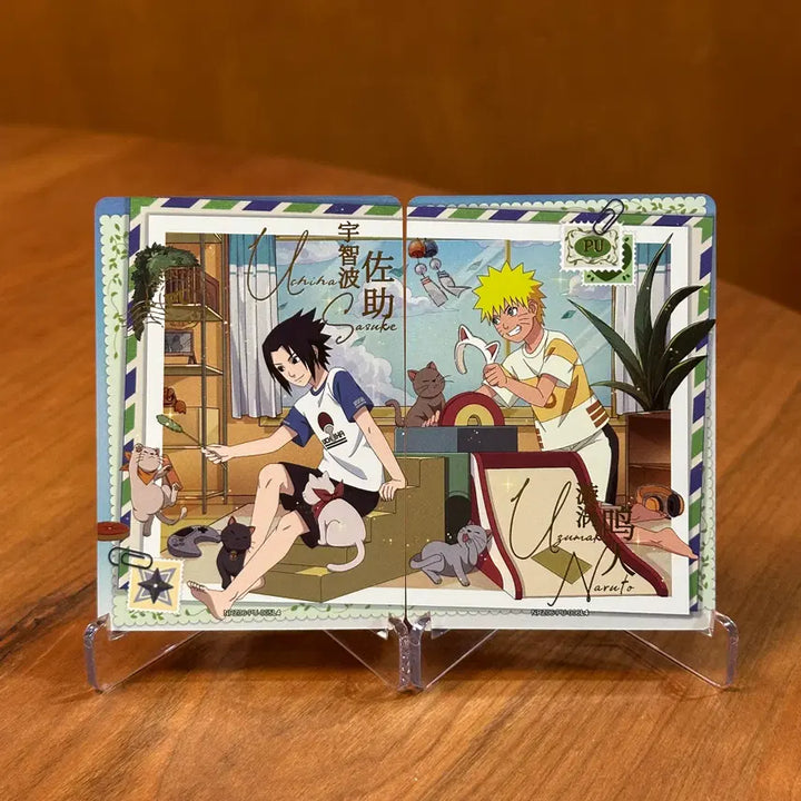 [BUNJANG] Kayou Naruto &amp; Sasuke Panorama Card / 카유 나루토 &amp; 사스케 파노라마 카드