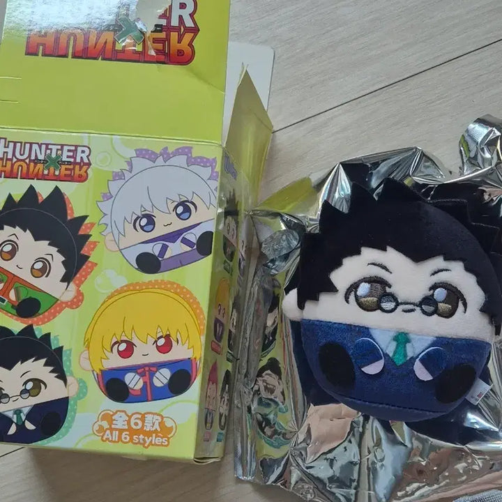 [BUNJANG] Hunter x Hunter Leorio Big Head Plush Doll / 헌터헌터 빅헤드 랜덤 인형 레오리오 판매