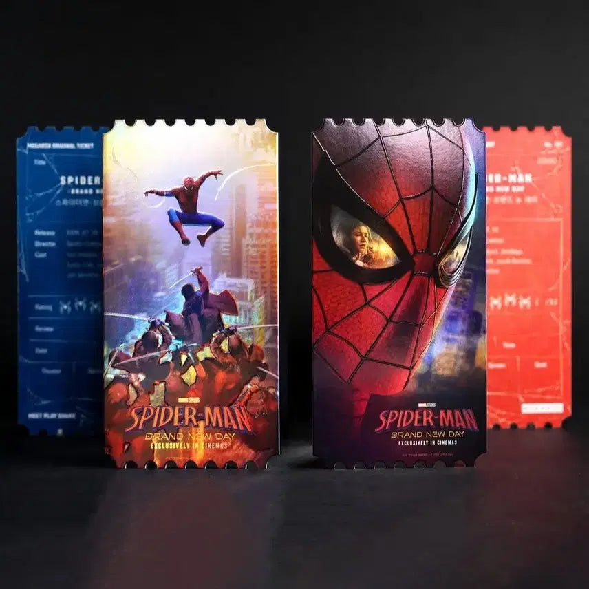 [BUNJANG] Spider-Man: Brand New Day Original Ticket Bundle Set / 2종 일괄) 스파이더맨 브랜드 뉴 데이 오리지널티켓