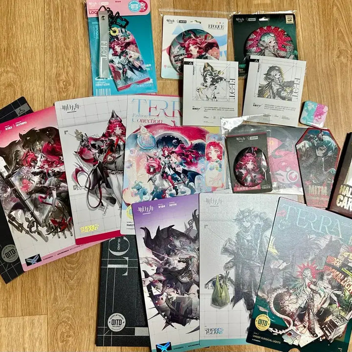 [BUNJANG] Arknights Mittens Nymph Goods Bundle Set / 명일방주 미틈 님프 굿즈 일괄