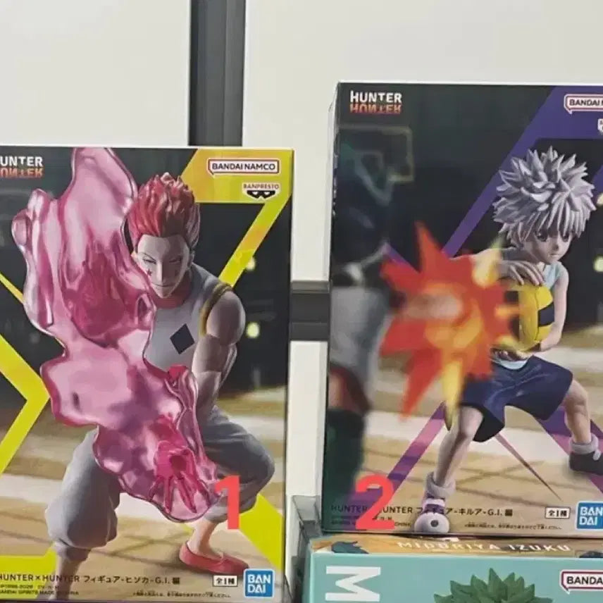 [BUNJANG] Hunter x Hunter Gon, Killua, Hisoka Grid Island Figure Set / 헌터헌터 피규어 키르아 히소코 그리드 아일랜드