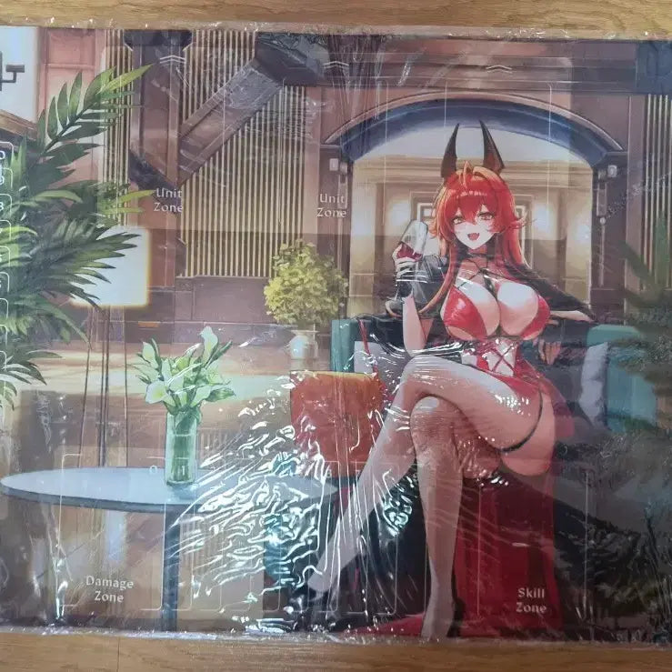 [BUNJANG] Nibel Arena Red Hood Game Mat / 니벨아레나 레드후드 매트