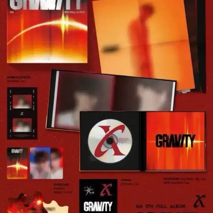 [BUNJANG] XIA (Junsu) GRAVITY 5th Full Album Orbit Ver. (Sealed) / 시아(XIA) GRAVITY 5집 정규 앨범 orbit ver