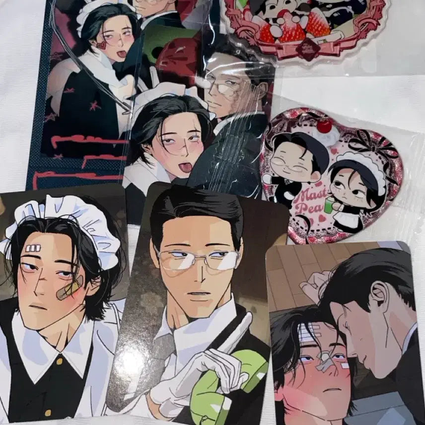 [BUNJANG] Le Bien-être de Salon de Le Bon Peace Decor Pack Pin Badge Magnet Bundle Set / 일괄 레봄 살롱 드 르봉 주의 평화 데코팩 캔뱃지 마그넷 구매특전 컬포 세트