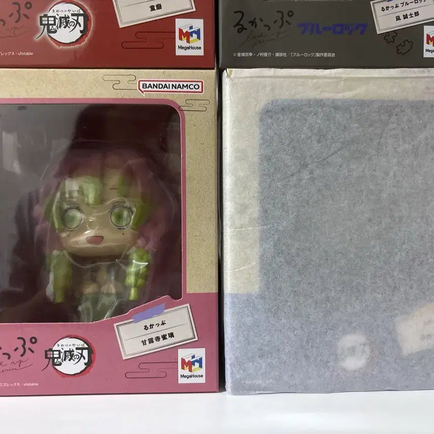 [BUNJANG] Demon Slayer Kanroji Mitsuri &amp; Iguro Obanai Lookup Figure (Sealed) / (미개봉) 귀멸의칼날 귀칼 칸로지미츠리 이구로오바나이 룩업 피규어