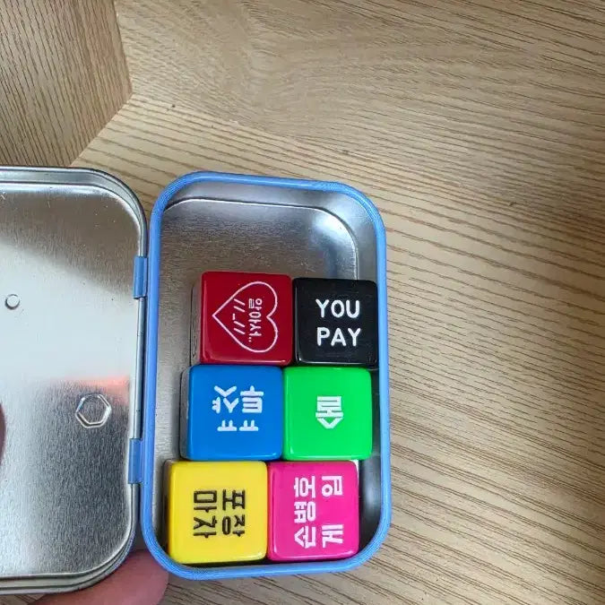 [BUNJANG] Bear Character Dice for Drinking Games / 아트박스 술게임 주사위