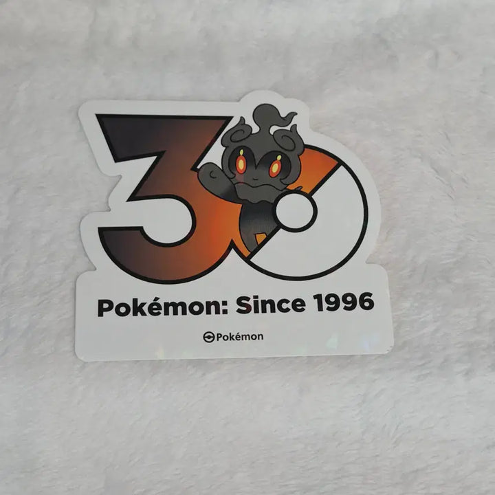[BUNJANG] Pokemon 30th Anniversary Logo Sticker Marshadow / 포켓몬 30주년 기념 로고 스티커 마샤도 판매합니다!