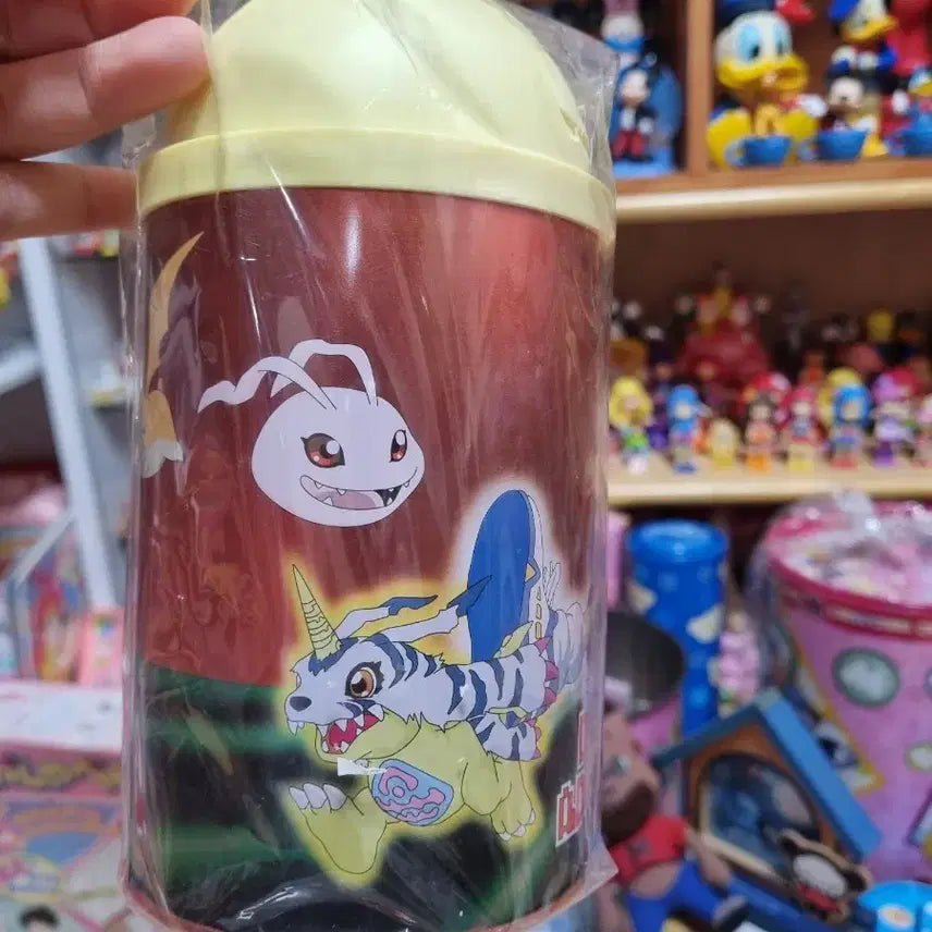 [BUNJANG] Digimon Adventure Pencil Case / Storage Container / 디지몬 어드벤처 휴지통