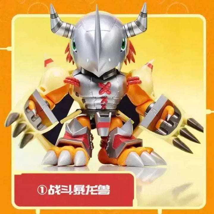 [BUNJANG] Digimon Plava-Co 4 Types Bundle Set (Assembled) / (당일발송) 디지몬 플라바코 피규어 4종일괄(조립O)