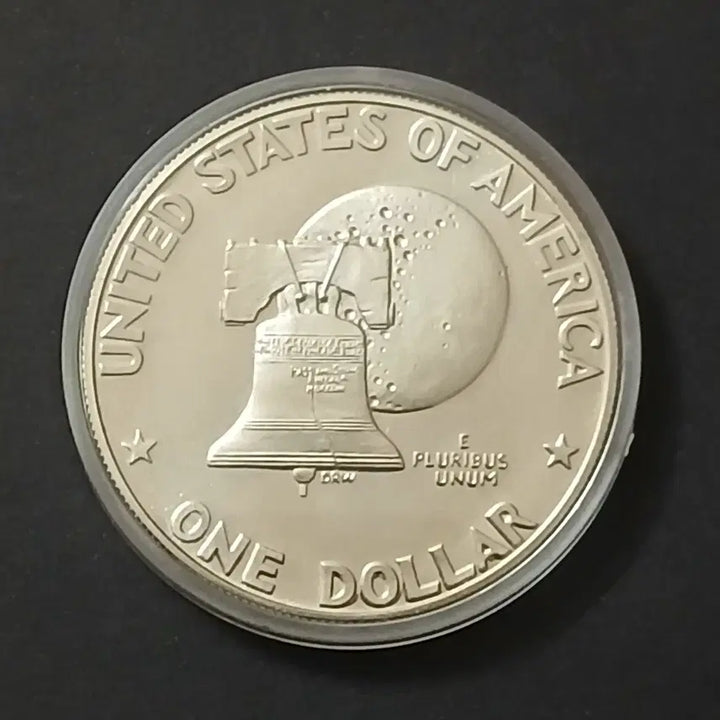 [BUNJANG] United States 200th Anniversary Proof Silver Eisenhower Dollar Coin / (은화)미국1976 독립 200주년 기념 "프루프" 아이젠하워 달러 주화