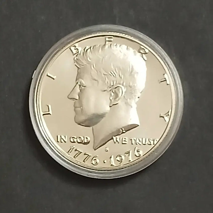 [BUNJANG] 1976 USA Bicentennial Kennedy Half Dollar Silver Proof Coin / ("프루프" 은화) 미국1976독립200주년 기념주화 "프루프" 케네디 하프 달러