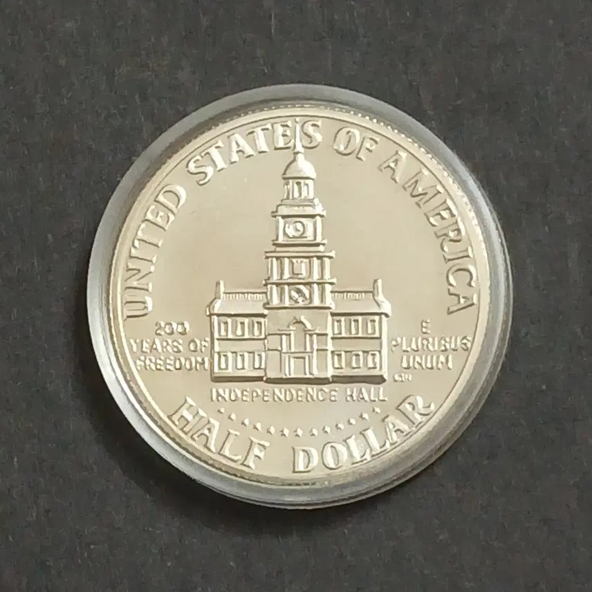 [BUNJANG] 1976 USA Bicentennial Kennedy Half Dollar Silver Proof Coin / ("프루프" 은화) 미국1976독립200주년 기념주화 "프루프" 케네디 하프 달러