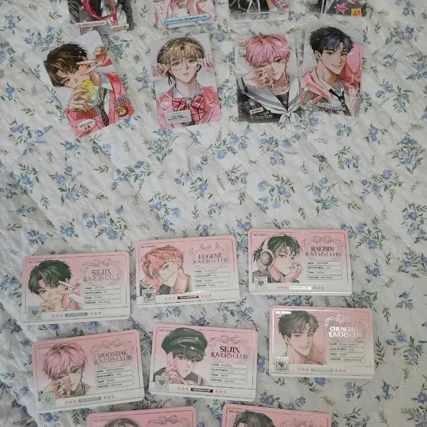 [BUNJANG] Debut or Die Tamaneugi School Look Photocard Bundle Set / 데못죽 다마네기님 스쿨룩 포토카드 포카 학생증 일괄