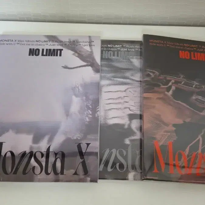 [BUNJANG] Monsta X Mini Album NO LIMIT 4-Type Set / 몬스타엑스 미니앨범 NO LIMIT 4종 세트