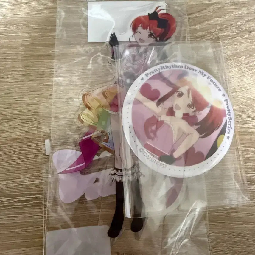 [BUNJANG] Pri☆Star Pretty Rhythm Ira Acrylic Stand &amp; Badge Bundle Set / 프리즘스톤 프리티리듬 아이라 아크릴 스탠드,뱃지 일괄