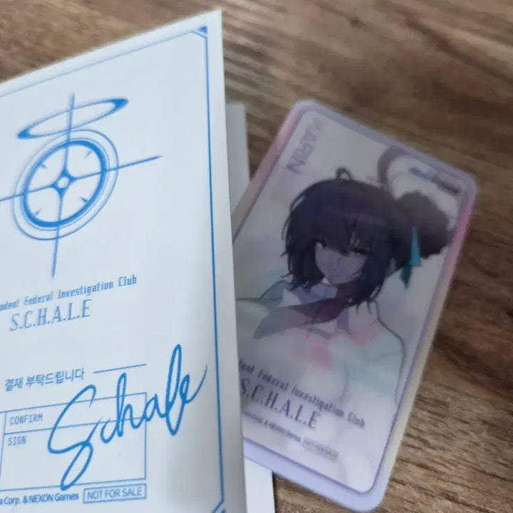 [BUNJANG] Blue Archive Animate Collaboration Lenticular Photocard Karin / 블루아카이브 애니메이트 콜라보 특전 카린 랜티큘러 팝니다.
