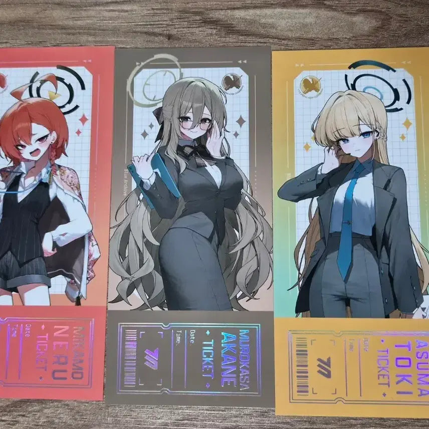 [BUNJANG] Blue Archive Animate Collaboration Limited Edition Tickets / 블루아카이브 애니메이트 콜라보 특전 티켓 팝니다.