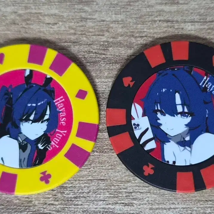 [BUNJANG] Blue Archive Yuuka Clay Chips Set / 블루아카이브 유우카 클레이칩 팝니다.