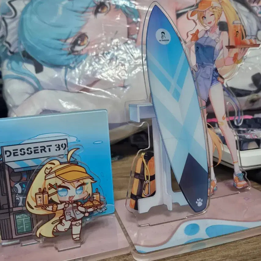 [BUNJANG] Eternal Return Dessert39 Collab Nicky Set Diorama &amp; Acrylic Stand / 이터널리턴 디저트39콜라보 니키세트 팝니다.