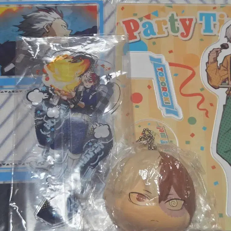 [BUNJANG] My Hero Academia Shoto Todoroki Merchandise Bundle Set / 나의 히어로 아카데미아 토도로키 쇼토 애니 굿즈 일괄