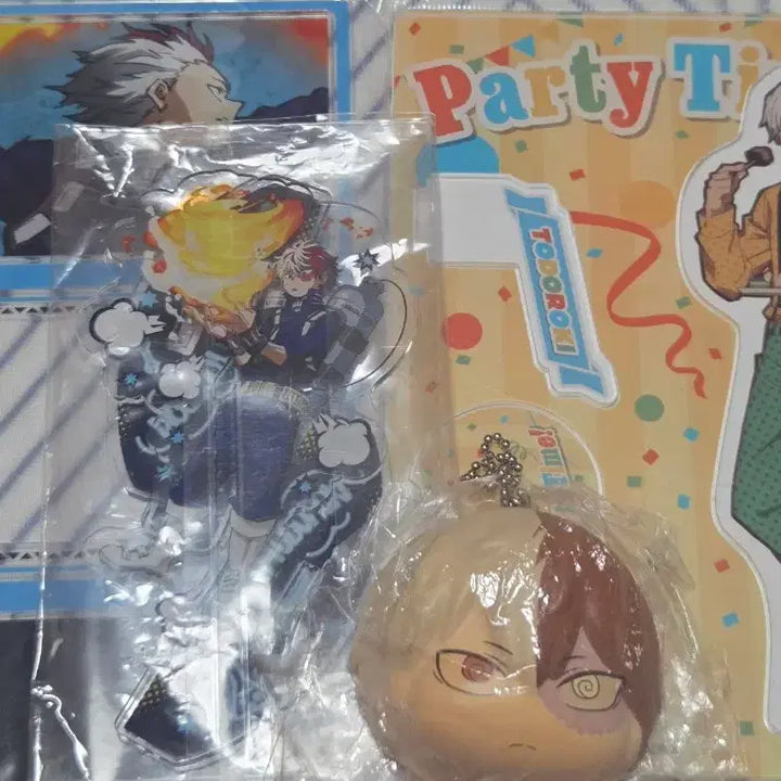 [BUNJANG] My Hero Academia Shoto Todoroki Merchandise Bundle Set / 나의 히어로 아카데미아 토도로키 쇼토 애니 굿즈 일괄
