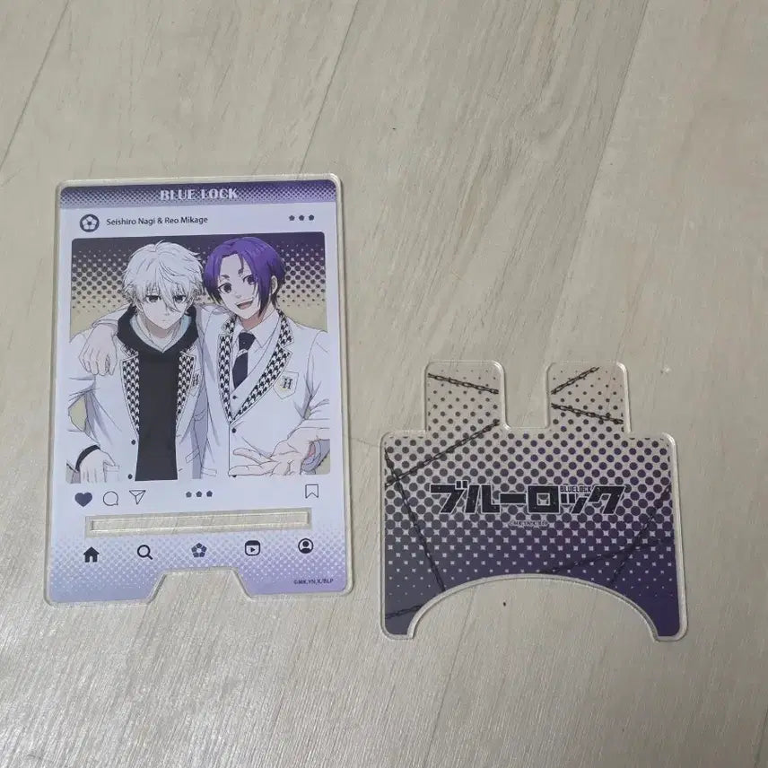 [BUNJANG] Blue Lock Nagi &amp; Reo Instagram Frame Style Acrylic Stand / 블루록 나기레오 인스타그램 SNS 프레임 스타일 아크릴 스탠드 판매합니다!