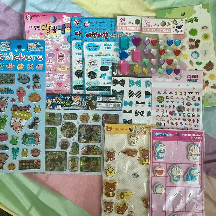[BUNJANG] Vintage Sticker Bundle Set / 고전 스티커 일괄