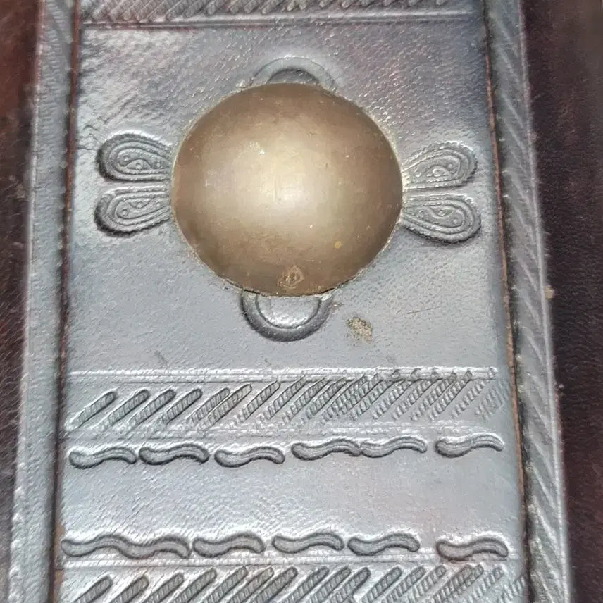 [BUNJANG] Vintage Leather Storage Box / 빈티지 가죽 보관함