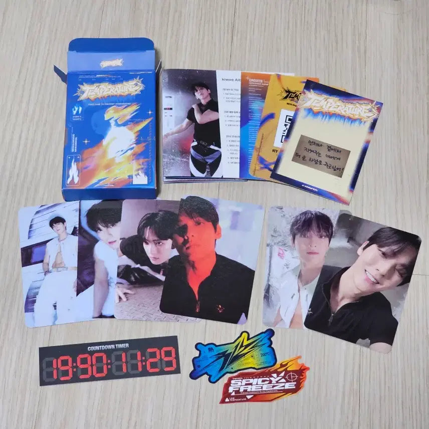 [BUNJANG] BTOB Hyunsik HUTA Temperature Solo Album Lucky Draw Photocard Bundle Set / 비투비 이민혁 HUTA Temperature 솔로앨범 (단순개봉 포카 및 풀구성)