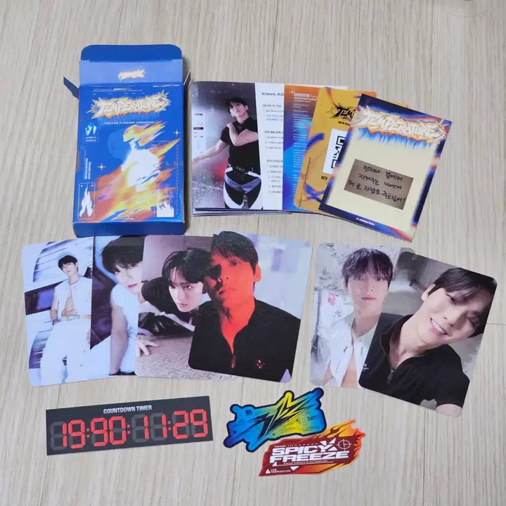 [BUNJANG] BTOB Hyunsik HUTA Temperature Solo Album Lucky Draw Photocard Bundle Set / 비투비 이민혁 HUTA Temperature 솔로앨범 (단순개봉 포카 및 풀구성)