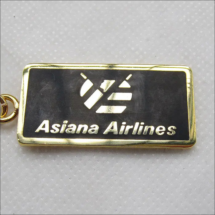 [BUNJANG] Asiana Airlines Saekdongjeogori Logo Keyring / [키링, 열쇠고리] 아시아나 색동저고리 로고 (k15)